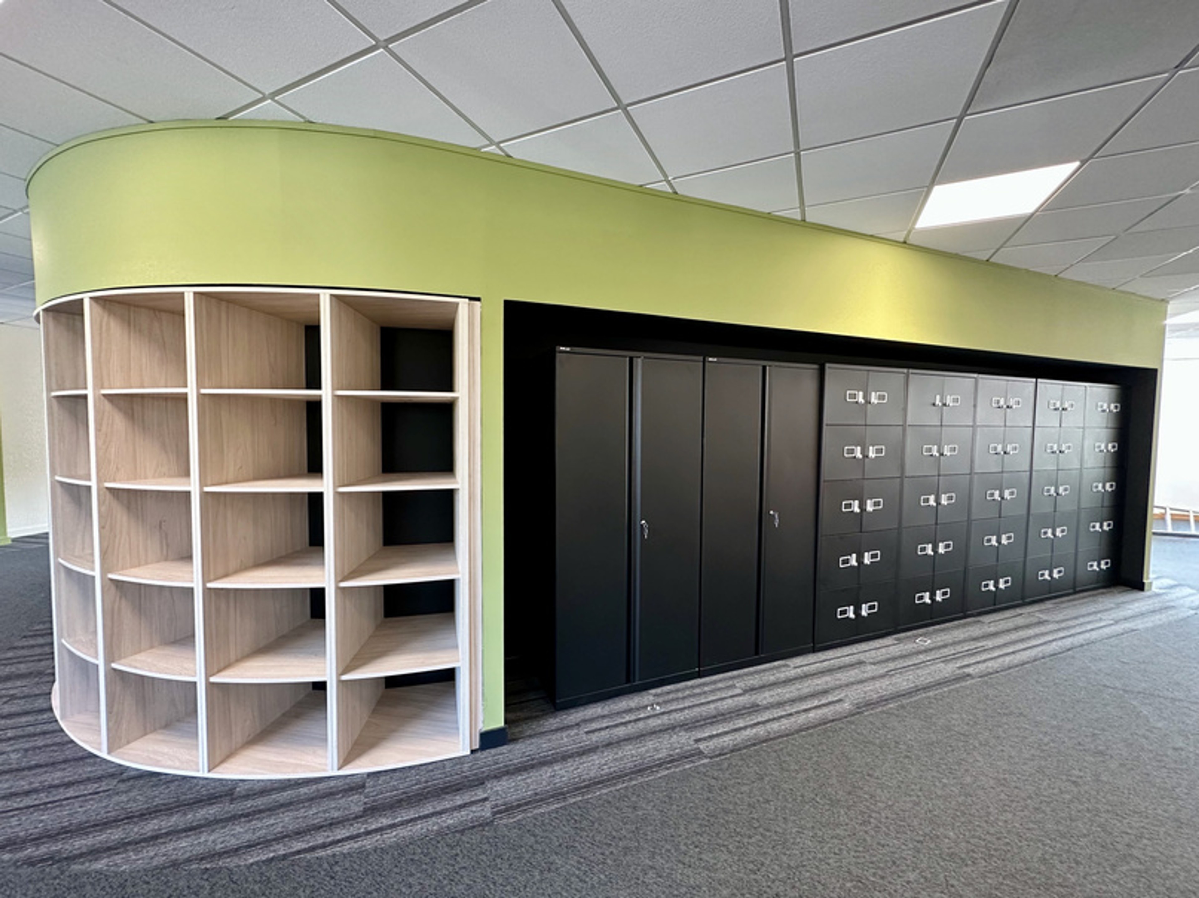 Open-plan workspace at Hope Park Jubilee House, Bradford